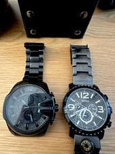 Diesel Mega Chief DZ4282 54mm Cassa di Acciaio, + Fossil vetro rotto Orologio