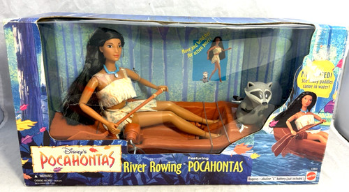 Disney pocahontas river - disney, canoa