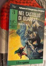 librogame   Advanced D&D n.3  Nel castello di Quarras  1°edizione  anno 1987