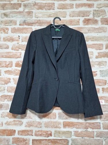 Blazer donna benetton - benetton, nero