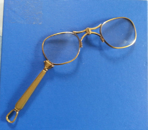 Antico art deco lorgnette - art,