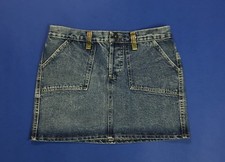 Dolce gabbana dg size w28 tg 42 gonna jeans usato vita alta hot mom sexy denim