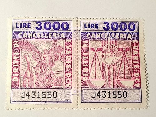 Marca bollo doppia - da,