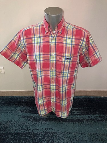 Camisa tipo polo rosa - camisa,