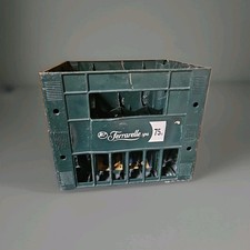 Vecchia Cassa Trasporto Pubblicitaria Usata Acqua Ferrarelle Come In Foto 