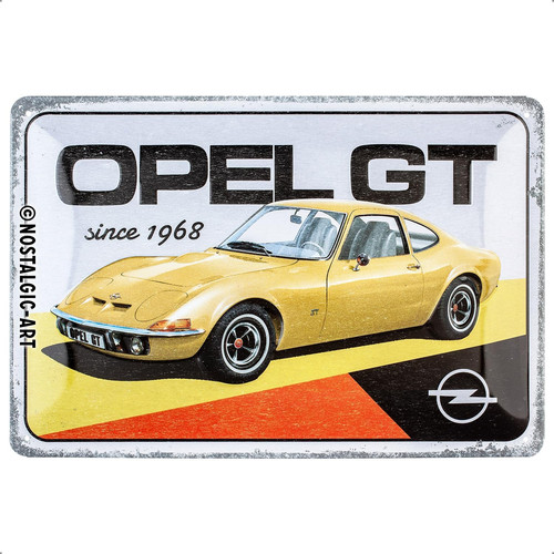 Targhe vintage opel gt - targhe, vintage,