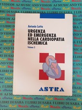 Libro book URGENZA ED EMERGENZA NELLA CARDIOPATIA ISCHEMICA Volume 3 Lotto (L22)