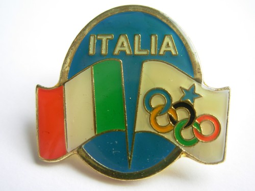 Spilla distintivo italia - spilla,