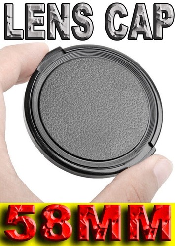 Lens cap cover 58mm - cover,