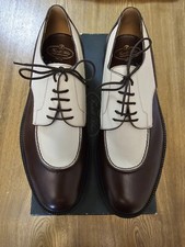 Fratelli Peluso × Barney's New York VIT California Spettatori in pelle taglia 43,5