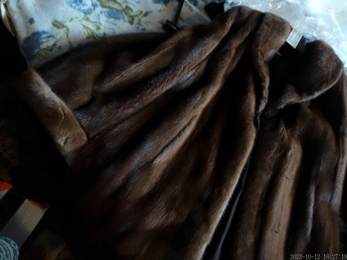 Cappotto pelliccia visone - di, pelliccia,
