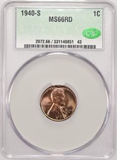 1940-S Lincoln centesimo di