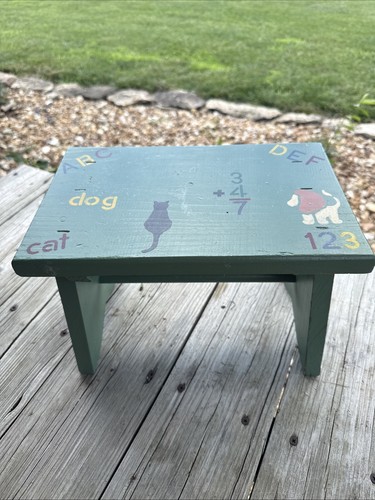 Sgabello panca due gambe - , verde