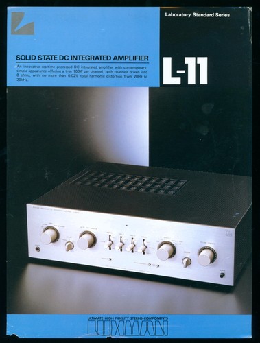 C1979 luxman 100w dc - luxman, l-11