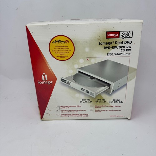 Iomega dual dvd - dvd, dvd-rw