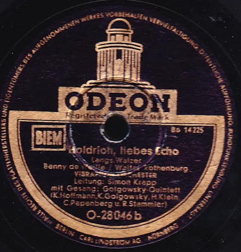 Schellack vibrafono orchestra - schellack,