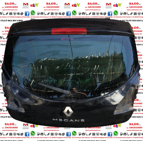 Portellone cofano posteriore - portellone,