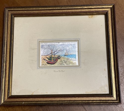 Quadro dipinto foglia - quadro, su