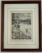 Stampa Hy S Watson di pesca a