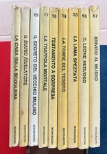 Il giallo dei ragazzi Mondadori - Lotto 9 volumi.  AE