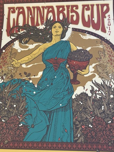 Poster proiettato high times - proiettato,