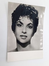 Cartolina cantanti Gina Lollobrigida