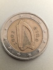 Eire 2002 rara moneta euro - eire,