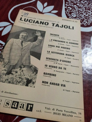 Luciano tajoli album - tajoli, 8