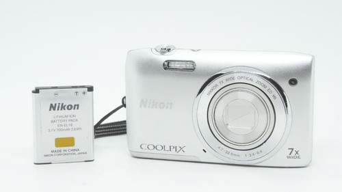 Nikon coolpix s3500 silver - nikon,