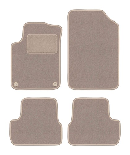 Tappetini velluto beige - tappetini, in