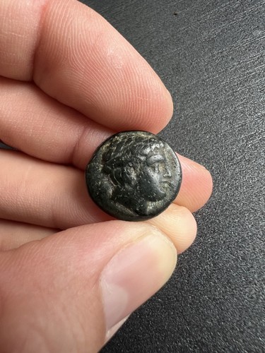 Antica moneta greca - ,