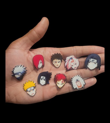 Set charm scarpe naruto - charm,