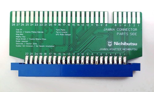 Nichibutsu pcb jamma adapter - pcb,