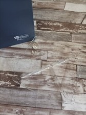 PIATTO/VASSOIO/SVUOTA TASCHE/CENTRO TAVOLA QUADRATO CRISTAL 3A MADE IN ITALY