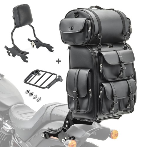 Schienalino sissy bar borsa - bar, +