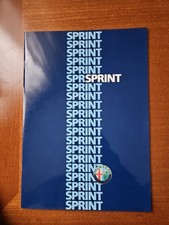 Alfa Romeo Sprint- Depliant