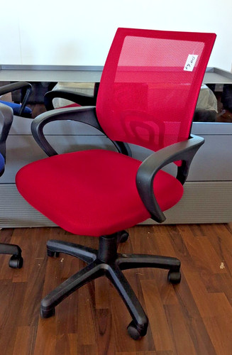 Sedia ufficio rossa - sedia,