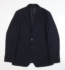 Blazer blu uomo Doppelganger