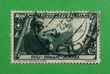 H45- ITALIA - ITALY 1932 MARCIA SU ROMA 15 CENT USATO