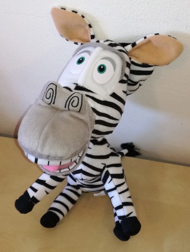 Peluche zebra madagascar cm - zebra,