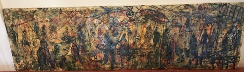 Pascal cucaro pittura grande - cucaro,