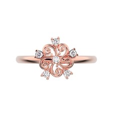 0.06 Ctw Round Cut Simulated