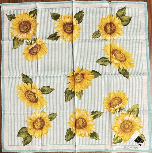 Sciarpa fazzoletto girasole