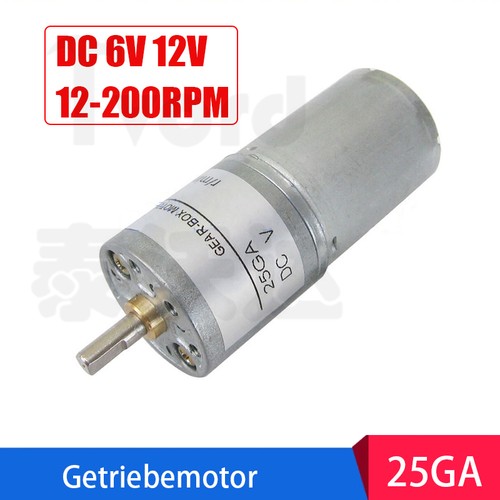 Motoriduttore 12v 25ga - motoriduttore,