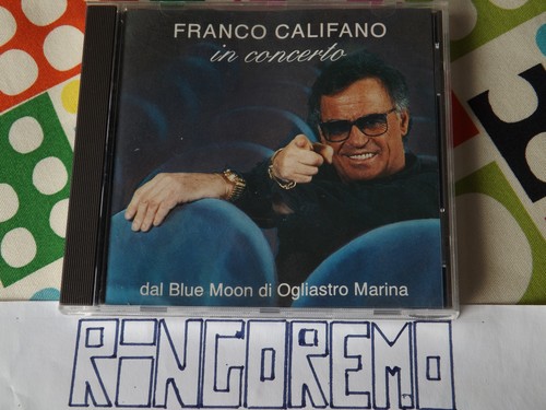 Franco califano concerto - califano, in