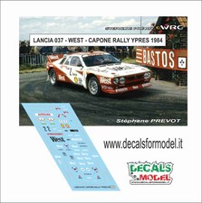 DECALS 1:43 LANCIA 037 WEST