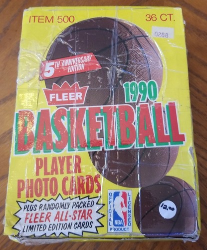 Fleer basketball card - basketball,