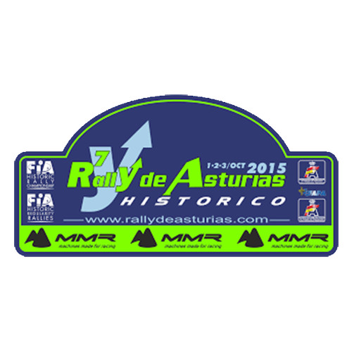 Adesivo targa rally - adesivo,