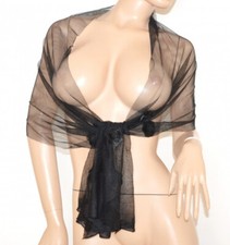 Stola donna nero stola sciarpa