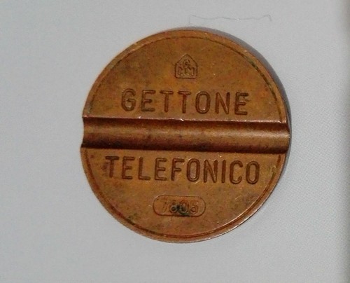 Gettone telefonico cmm 7805 - gettone,